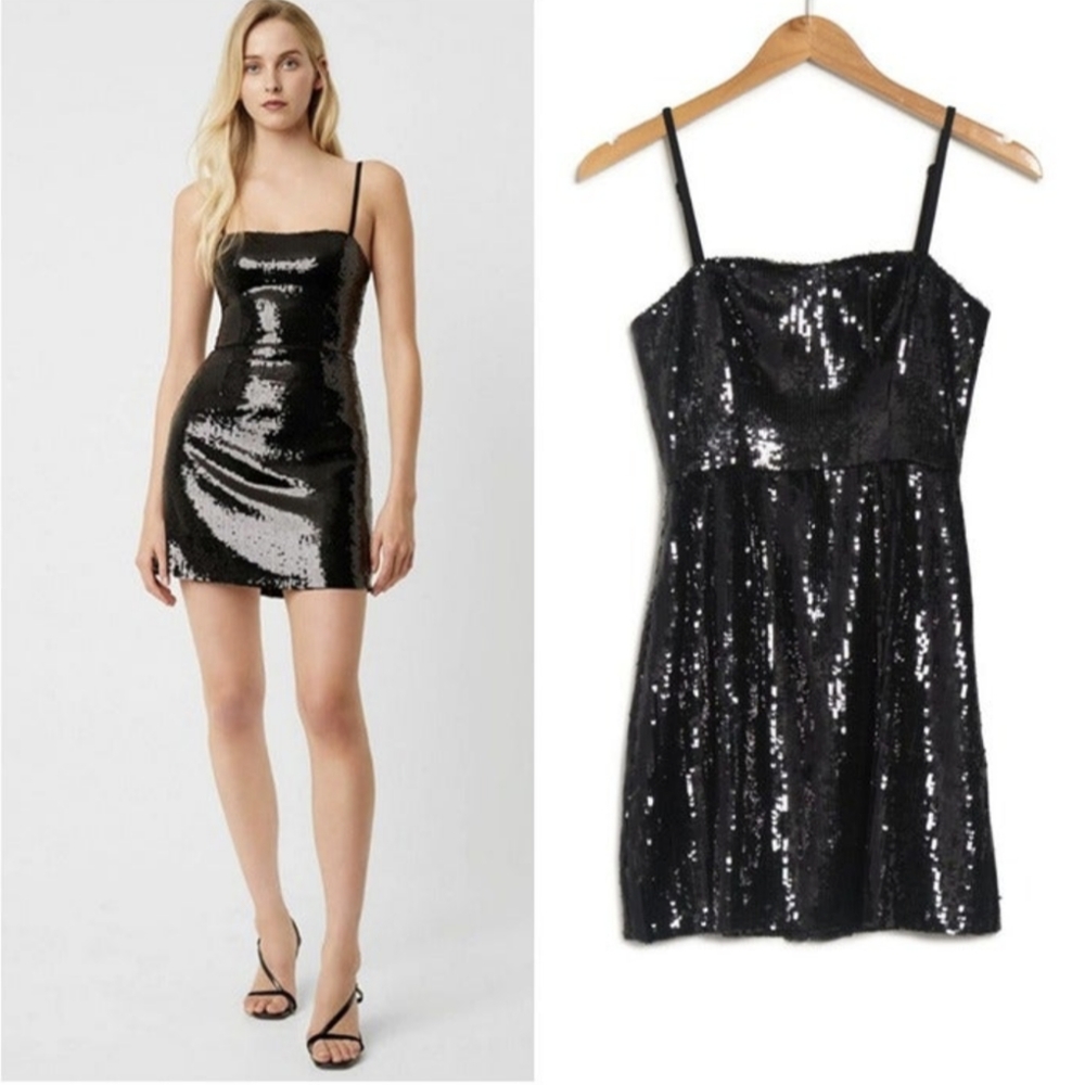French Connection sequin bodycon minidress